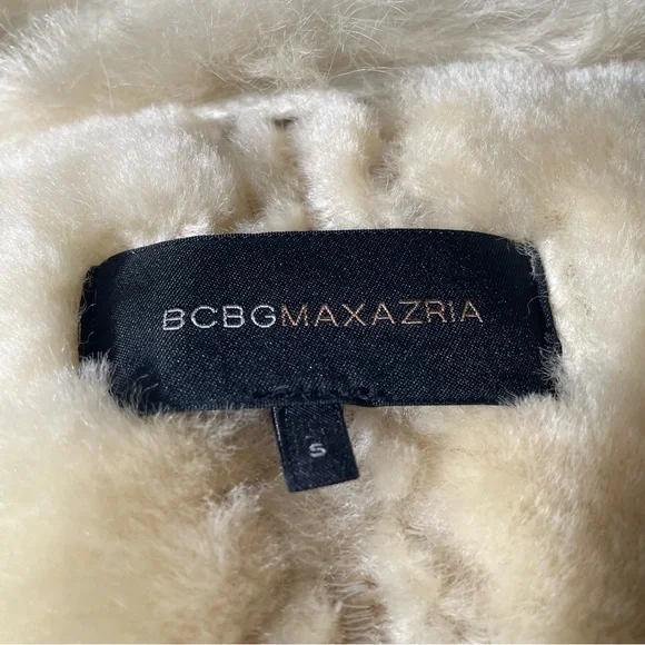 Vtg Afghan curly lamb wool shearling embroidered suede coat penny lane Mongolian - Picture 15 of 16